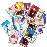 Таро карти: TV Series Tarot & Friends Tarot & Crystal Visions Tarot, снимка 10 - Карти за игра - 34167969