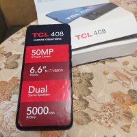 Продавам чисто нов, неразпечатан Смартфон TCL 408 64GB, снимка 1 - Телефони с две сим карти - 44182508