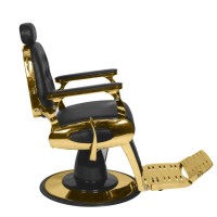 Бръснарски стол Francesco Gold, снимка 4 - Бръснарски столове - 44616771