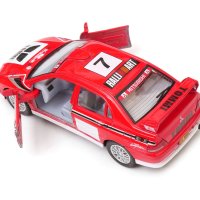 Mitsubishi Lancer Evolution VII WRC - мащаб 1:36 на KinSmart моделът е нов в кутия, снимка 3 - Колекции - 42687328