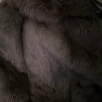 Красиво палто от сив заек, снимка 6 - Палта, манта - 19923546