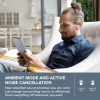 CREATIVE Zen Air Pro Леки, устойчиви на изпотяване слушалки, IPX5, 33ч, снимка 3 - Безжични слушалки - 44500924