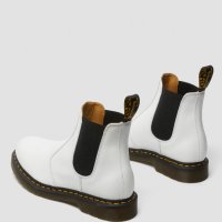 Нови и Намалени Dr. Martens 2976 Yellow Stitch Smooth Leather Chelsea Boots Мъжки Боти Номер 44, снимка 16 - Мъжки боти - 39171028