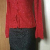 Блуза/жилетка от плетиво🍀❤ S,M❤🍀арт.4061, снимка 2 - Блузи с дълъг ръкав и пуловери - 35892281