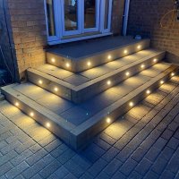 LED светлини за двор, градина, стълби, пътеки, под 10 броя, снимка 7 - Външни лампи - 41648265