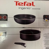 Комплект съдове за готвене 3 части Tefal Ingenio , 24+24см, снимка 2 - Съдове за готвене - 44417324