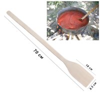 3476 Дървена бъркалка за лютеница лопатка, 70 см, снимка 6 - Прибори за хранене, готвене и сервиране - 41138392