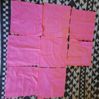 Розови салфетки за маса, снимка 1 - Покривки за маси - 41508447
