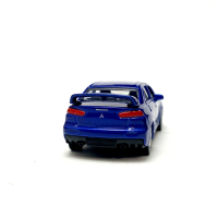 1:64 Метални колички: MITSUBISHI LANCER EVOLUTION X - Welly, снимка 4 - Колекции - 44639063