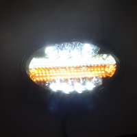 1 бр. ЛЕД бар LED bar халогени дневна светлина DRL + мигач , 10-30V, снимка 3 - Аксесоари и консумативи - 35898690