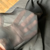 Черни нови тънки шалове 5 броя, снимка 2 - Шалове - 44306352