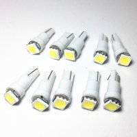 LED Диодни Крушки Авто Табло B8.5D B8.4D T5 T3 T4.2 T4.7 T6.5, снимка 4 - Аксесоари и консумативи - 36007175