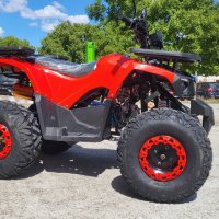 Нов Модел Бензиново ATV/АТВ Grizzly 125cc Червено, снимка 1 - Мотоциклети и мототехника - 39295628