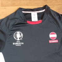 Мъжка тениска  EURO 2016- черна, снимка 2 - Фен артикули - 41474281