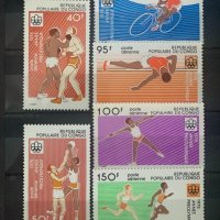775. Реп. Конго 1975 = “ Спорт. Предолимпийска година ”, MNH,** , снимка 1 - Филателия - 34730127