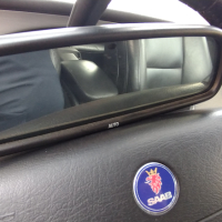 Ахроматично огледало Saab 9-5, снимка 1 - Части - 44637427