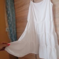 Tussah бяла кокетна рокля, снимка 3 - Рокли - 41457088