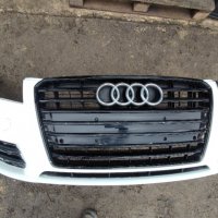 Предна Броня Audi A5 8t бяла оборудвана, снимка 1 - Части - 39393633