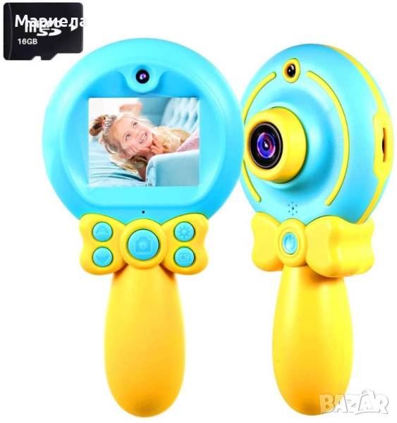 Детска цифрова камера (K-SDL) 2 инча 8MP HD Magic Wand Творческа детска камера, снимка 1