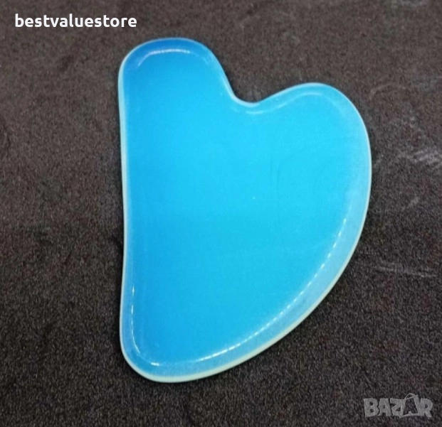 Гуа Ша Нефритен Камък Лунен Камък, снимка 1