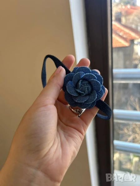 аксесоар с 3д роза, снимка 1