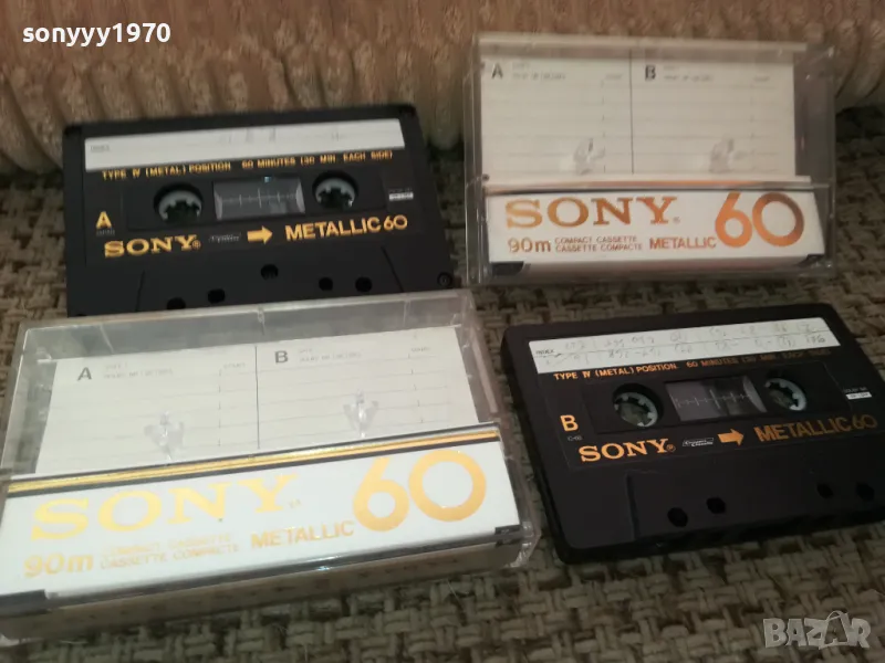 SONY-JAPAN TAPE METALLIC 60 1612241519, снимка 1