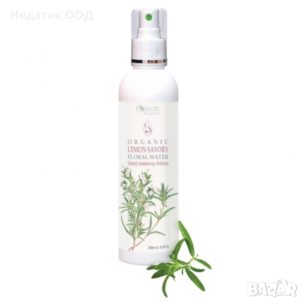 Био флорална вода Essences Bulgaria, Лимонова чубрица, 250 мл, снимка 1