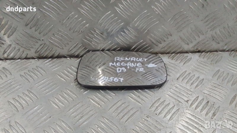 Стъкло дясно огледало Renault Megane 2003г.	, снимка 1