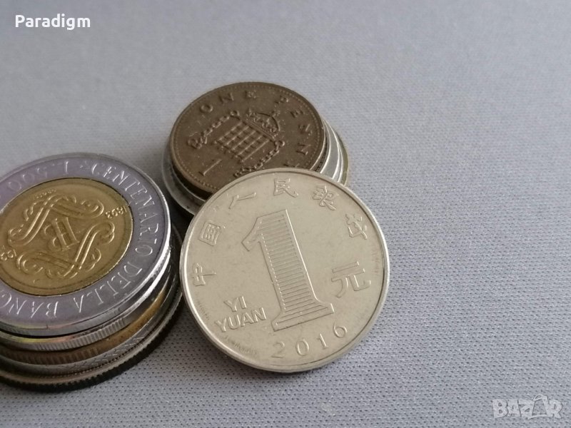 Монета - Китай - 1 яо | 2016г., снимка 1