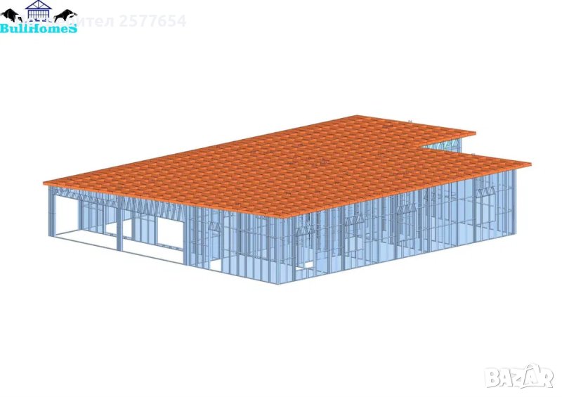 Къща,Бунгало,Преместваема къща,Сглобяеми къщи,Модулни,Жилищни-336м2, снимка 1