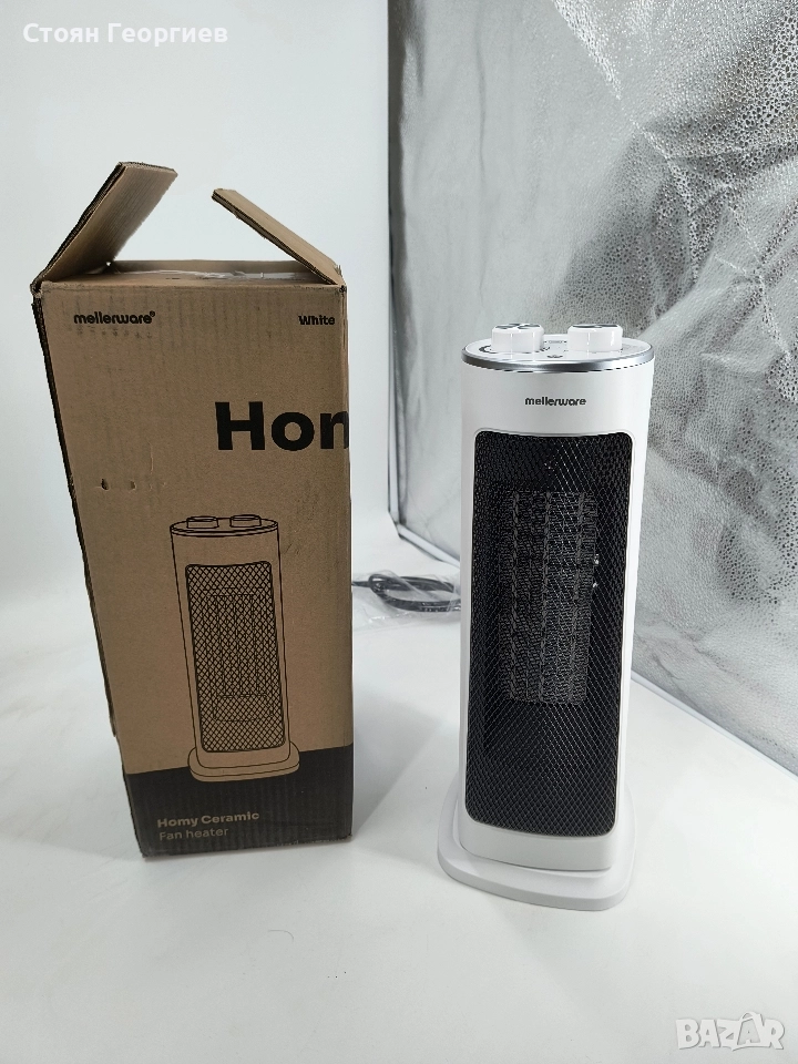 Керамичен нагревател MELLERWARE с мощност 2000W, снимка 1