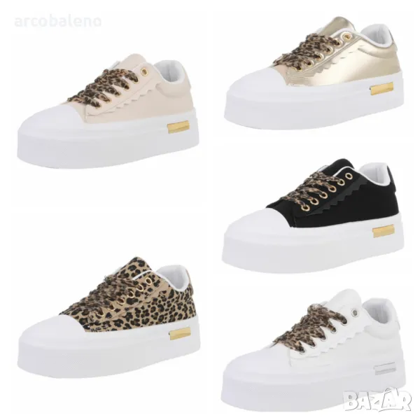 Дамски ниски кецове, 5цвята , снимка 1