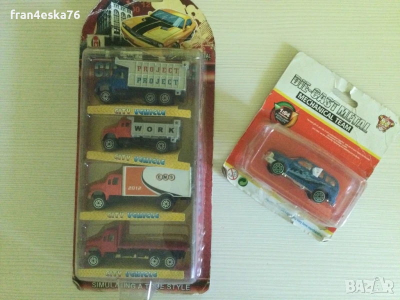 Колички-4броя и една подарък-8 лв., снимка 1