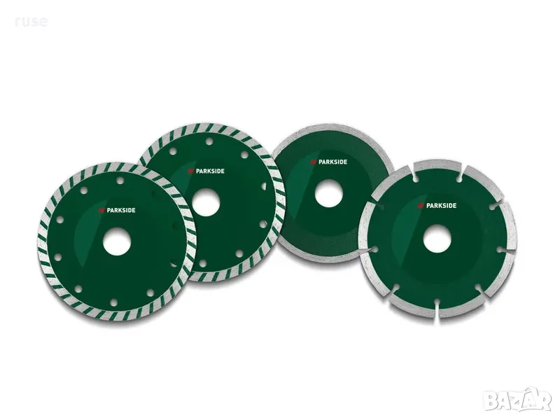 НОВИ! Комплект режещи дискове Ø 125 / 22,23 mm за бетон, мрамор, плочки, снимка 1