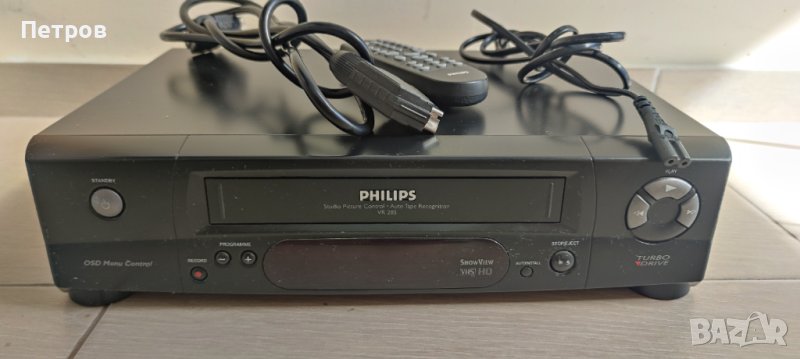 PHILIPS video VHS , снимка 1