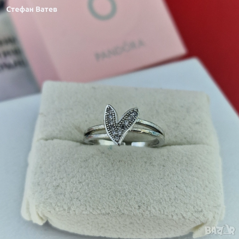 Пръстен „Leaf Sparkle“ 🍃✨, снимка 1