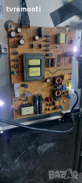 POWER BOARD, 17IPS72,Toshiba 55UA2063DG  for 55 inc DISPLAY VES550QNDS-2D-N41, снимка 1