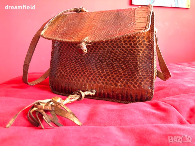 Чанта от змийска кожа, снимка 1