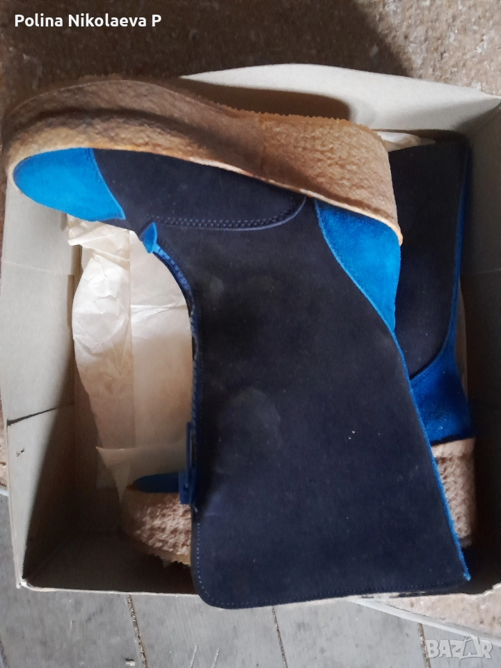 ботуши с кози вълна, снимка 1