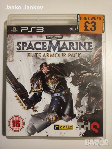 Warhammer 40000 Space Marine игра за PS3, Playstation 3, плейстейшън 3, снимка 1