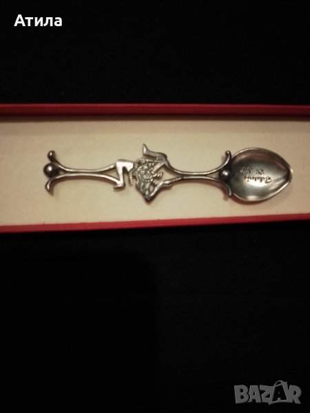 сребърна лъжичка 925 италия, снимка 1