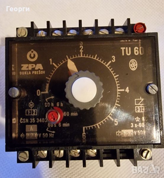 Реле за време ZPA TU60, снимка 1