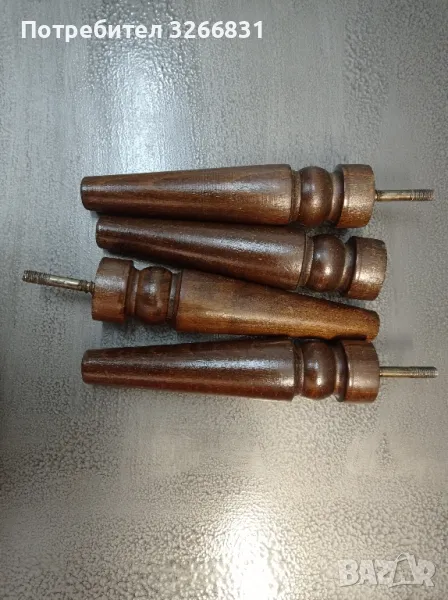 струговани крачета за мебели , снимка 1