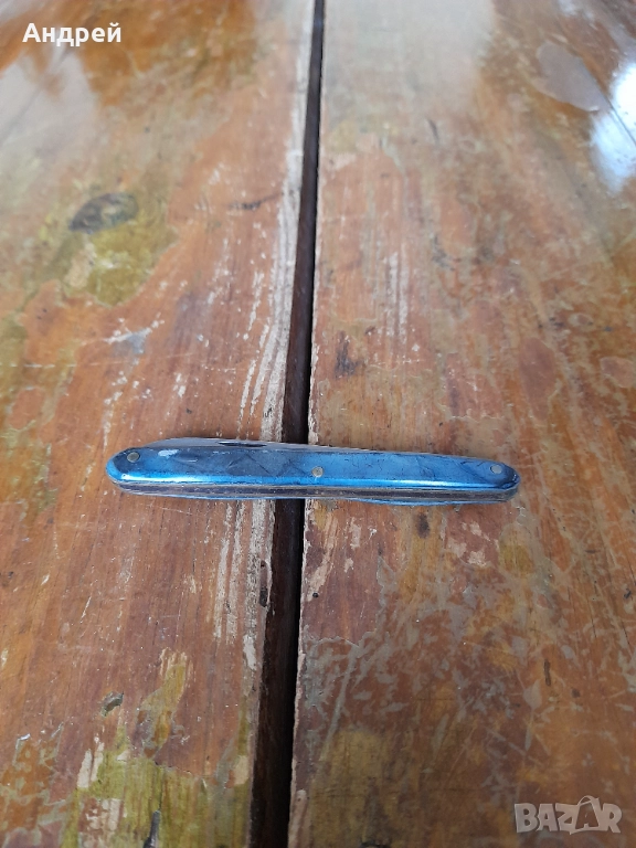 Стар джобен нож,ножче,ножка #161, снимка 1