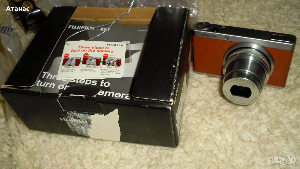 Фотоапарат FUJIFILM XF1 / повреден обектив /, снимка 1