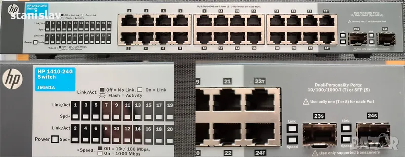 HP Procurve 1410-24G J9561A, снимка 1