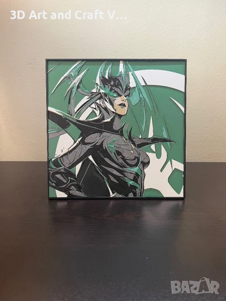 Релефна картина Hela – вдъхновена от Marvel вселената!, снимка 1