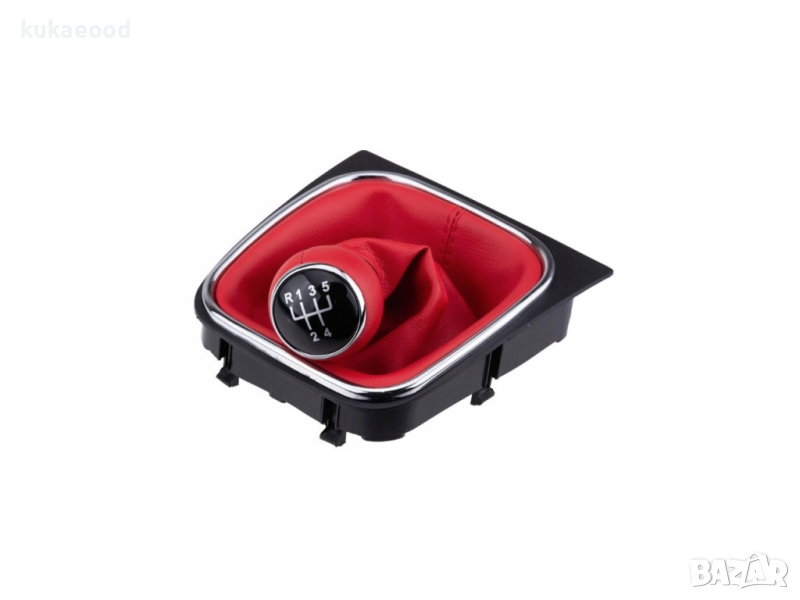 Топка с маншон за скоростен лост за VW Golf 5 (2003-2008)   5 скорости, снимка 1