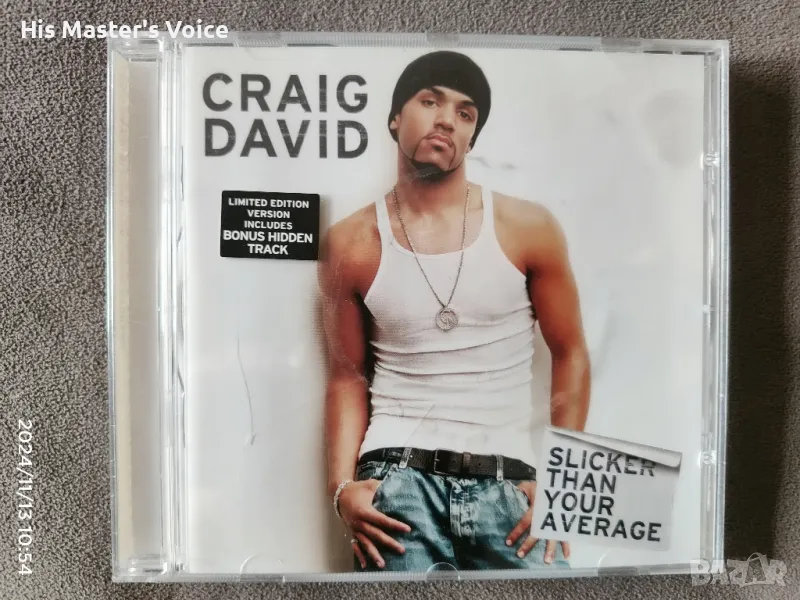 CRAIG DAVID - SLICKER THAN YOUR AVERAGE CD, снимка 1