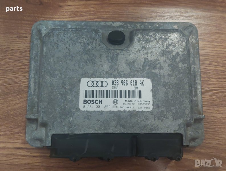 Компютър Двигател Ауди A3 8L 1.9TDI (2) - 038906018AK - 0281001852 N, снимка 1